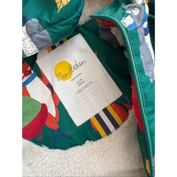 Mini Boden Kids Winter Jacket Size 6/7 - Picture 8 of 8